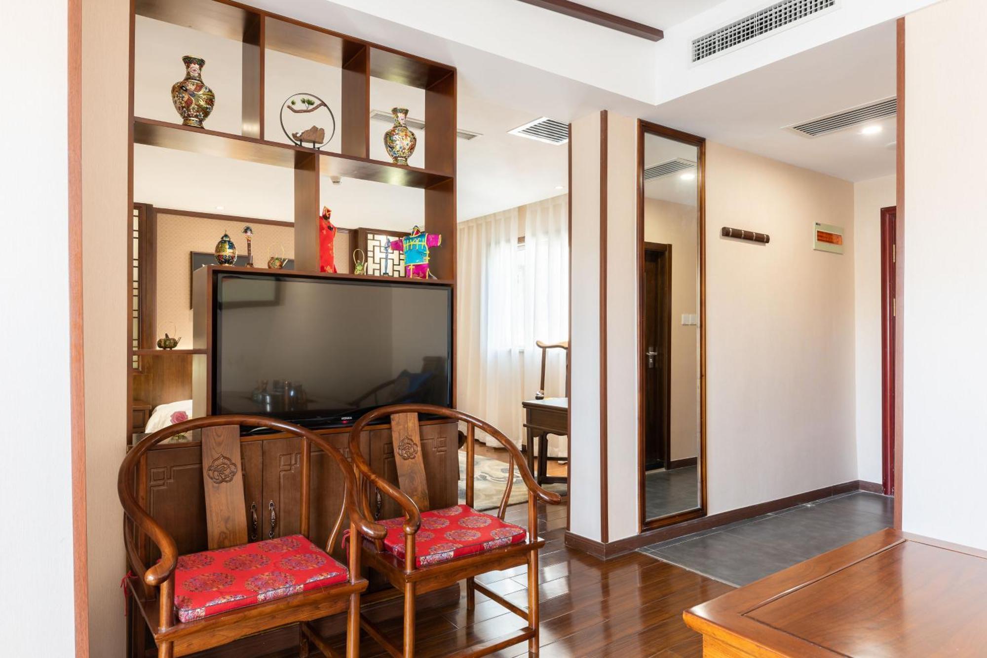 Chinese Culture Boutique Hotel-Tangfu,Traditional Chinese Theme,Heart Of Beijing,Near Forbidden City,Tiananmen Square,Hutongs,Metro Access,Free Coffee,Tea,Laundry Экстерьер фото